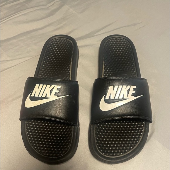 Nike Black Slides & Under Armour Red Slides Size 12 - Picture 4 of 6